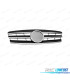 GRELHA MERCEDES C W203 00-07 SPORTLOOK CROMADA PRETA