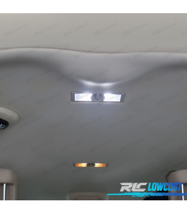 KIT COMPLETO DE 14 LAMPADAS LED INTERIOR PARA VOLKSWAGEN VW TOURAN 1T1 1T2 03-10