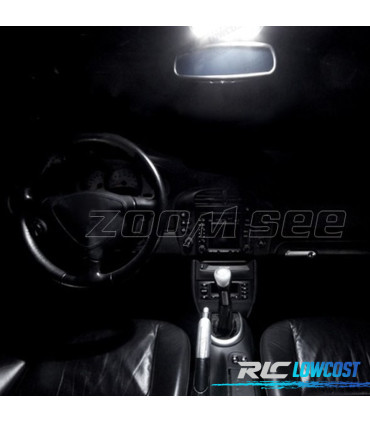 KIT COMPLETO 12 LAMPADAS LED INTERIOR PARA PORSCHE 911 996 CARRERA TURBO GT LED 98-05
