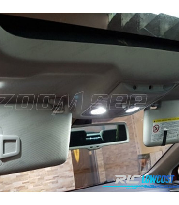 KIT COMPLETO 13 LAMPADAS LED INTERIOR PARA SEAT LEON MK3 5F 5F1 5F5 5F8 13-18
