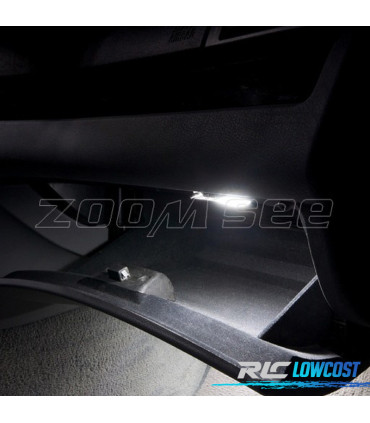 KIT COMPLETO 11 LAMPADAS LED INTERIOR PARA BMW E46 CONVERTIBLE 318CI 320CD 320CI 325CI 323Ci 330CI 330CD M3 00-07