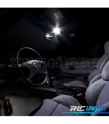 KIT COMPLETO 16 LAMPADAS LED INTERIOR PARA BMW SERIE 3 E36 SEDAN COUPE M3 316I 318I 320I 323I 323IS 325I 328I 90-99