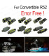 KIT COMPLETO 12 LAMPADAS LED INTERIOR PARA MINI COOPER CABRIO CONVERTIBLE R52 04-07