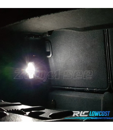 KIT COMPLETO 12 LAMPADAS LED INTERIOR PARA MINI COOPER CABRIO CONVERTIBLE R52 04-07