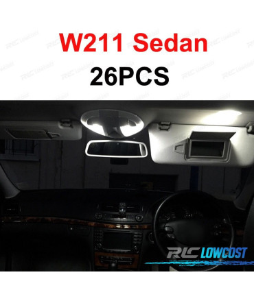 KIT COMPLETO LAMPADAS LED INTERIOR PARA MERCEDES SPRINTER 906 W906 06-13