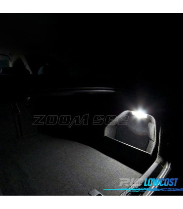 KIT COMPLETO 14 LAMPADAS LED INTERIOR PARA SKODA FABIA 1 MK1 MKI BERLINA SEDAN 99-07