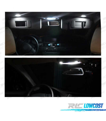 KIT COMPLETO 14 LAMPADAS LED INTERIOR BMW F30 F80 316I 318I 325D 328D XDRIVE 330D 11-19
