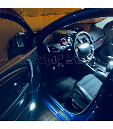KIT COMPLETO 15 LAMPADAS LED INTERIOR PARA RENAULT MEGANE III 3 MK3 BIENES GRANDTOUR 09-15