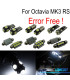 KIT COMPLETO 12 LAMPADAS LED INTERIOR PARA SKODA OCTAVIA 3 MK3 SALOON MK III 5E3 SEDAN RS TDI TSI 13-