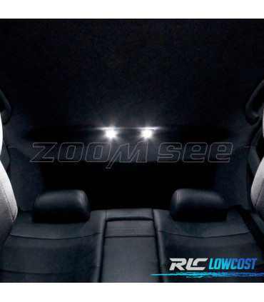 KIT COMPLETO DE 15 LAMPADAS LED INTERIOR PARA AUDI A4 S4 B5 SEDAN 96-01