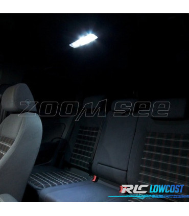 KIT COMPLETO 15 LAMPADAS LED INTERIOR PARA VOLKSWAGEN VW GOLF PLUS 05-09