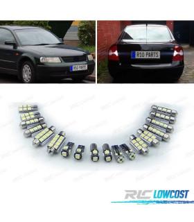 KIT COMPLETO 6 LAMPADAS LED EXTERIOR PARA VOLKSWAGEN VW PASSAT B5 97-05