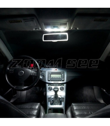 KIT COMPLETO 13 LAMPADAS LED INTERIOR PARA VOLKSWAGEN VW PASSAT B6 06-11