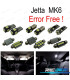 KIT COMPLETO 16 LAMPADAS LED INTERIOR PARA VOLKSWAGEN VW JETTA 6 MK6 MKVI 11-