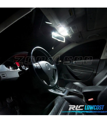 KIT COMPLETO 13 LAMPADAS LED INTERIOR PARA VOLKSWAGEN VW GTI GOLF 5 MK5 MKV 06-09