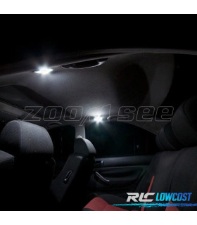 KIT COMPLETO 15 LAMPADAS LED INTERIOR PARA VOLKSWAGEN VW JETTA 4 MK4 MKIV 99-05