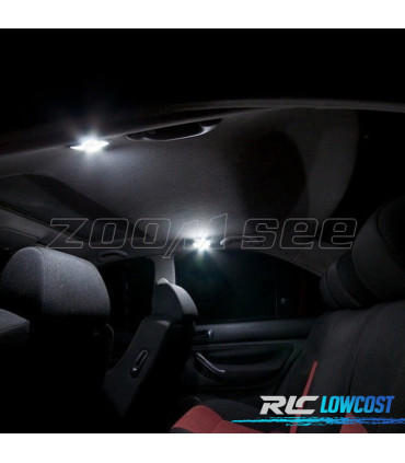 KIT COMPLETO 15 LAMPADAS LED INTERIOR PARA VOLKSWAGEN VW JETTA 4 MK4 MKIV 99-05