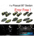KIT COMPLETO 14 LAMPADAS LED INTERIOR PARA VOLKSWAGEN VW PASSAT B7 SEDAN 12-15