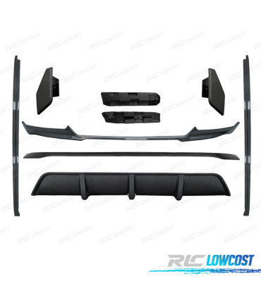 KIT CARROÇARIA BMW X6 F16 LCI 15-19 LOOK M CARBONO