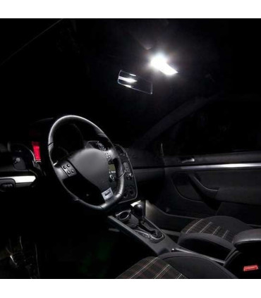 KIT 16 LAMPADAS LED INTERIOR PARA VOLKSWAGEN VW GOLF 5 GTI 06-09