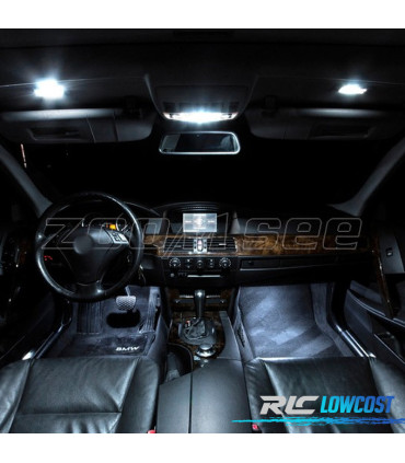 KIT COMPLETO 18 LAMPADAS LED INTERIOR PARA BMW E60 E61 M5 520I 523I 530I XDRIVE 520D 525D 535D 530D SEDAN TOURING 03-10