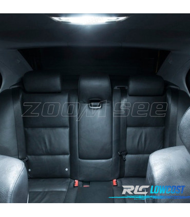 KIT COMPLETO 18 LAMPADAS LED INTERIOR PARA BMW E60 E61 M5 520I 523I 530I XDRIVE 520D 525D 535D 530D SEDAN TOURING 03-10