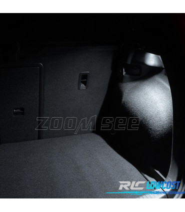 KIT 13 LAMPADAS LED INTERIOR PARA VOLKSWAGEN VW GOLF 7 HATCHBACK ESTATE WAGON VII 14-