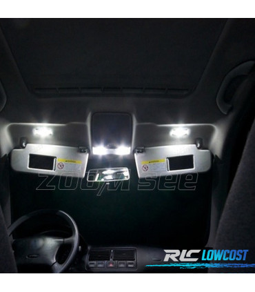 KIT COMPLETO 14 LAMPADAS LED INTERIOR PARA VOLKSWAGEN VW GOLF FINCA 6 GOLF CARRO VI MK6 10-13