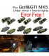 KIT COMPLETO 16 LAMPADAS LED INTERIOR PARA VOLKSWAGEN VW GTI MKV GOLF 5 MK5 GOLF5 06-09