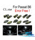 KIT COMPLETO 14 LAMPADAS LED INTERIOR PARA VOLKSWAGEN VW PASSAT B6 06-11