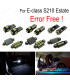 KIT COMPLETO 17 LAMPADAS LED INTERIOR PARA MERCEDES E CLASE S210 ESTATE WAGON E420 E320 95-01