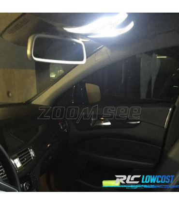 KIT COMPLETO 17 LAMPADAS LED INTERIOR PARA MERCEDES E CLASE S210 ESTATE WAGON E420 E320 95-01