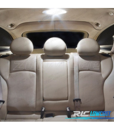 KIT 4 LAMPADAS LED INTERIOR PARA MERCEDES CLASSE C W203 C230 C240 C280 C320 C32 C55 AMG 00-07
