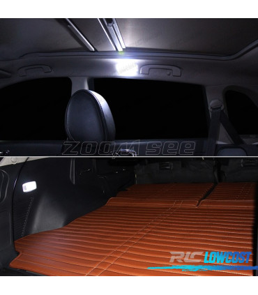 KIT COMPLETO 12 LAMPADAS LED INTERIOR PARA RENAULT KOLEOS 09-16