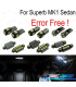 KIT COMPLETO 15 LAMPADAS LED INTERIOR PARA SKODA SUPERB MK 1 SALOON MKI SEDAN 3U4 02-08