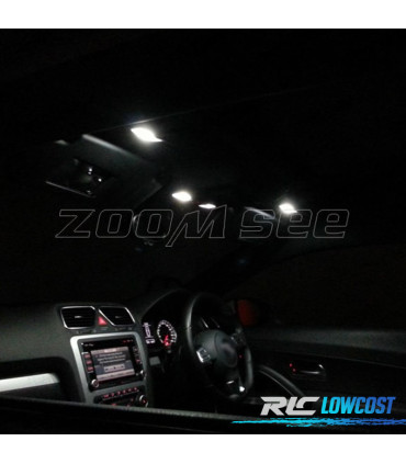 KIT COMPLETO 15 LAMPADAS LED INTERIOR PARA SKODA SUPERB MK 1 SALOON MKI SEDAN 3U4 02-08