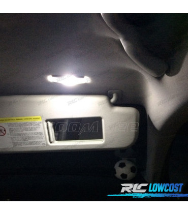 KIT COMPLETO 12 LAMPADAS LED INTERIOR PARA SEAT LEON 1 P 1 CUPRA R HATCHBACK05-12