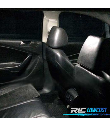 KIT COMPLETO 12 LAMPADAS LED INTERIOR PARA SEAT LEON 1 P 1 CUPRA R HATCHBACK05-12