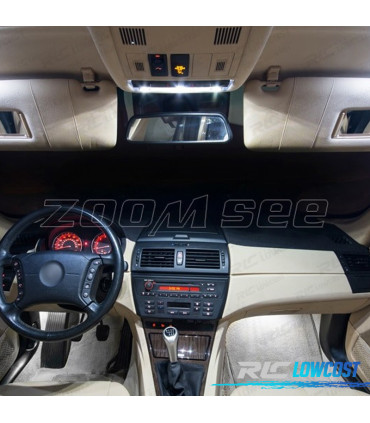 KIT COMPLETO 16 LAMPADAS LED INTERIOR PARA BMW X3 E83 04-10