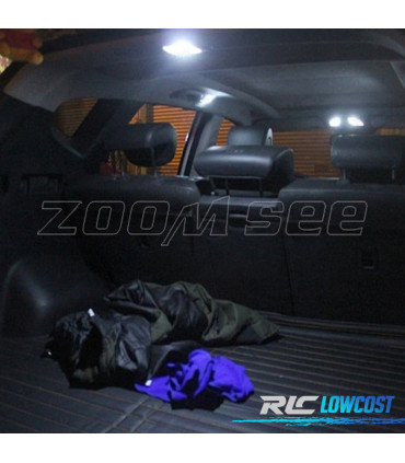 KIT COMPLETO 13 LAMPADAS LED INTERIOR PARA HYUNDAI GRAND SANTA FE XL 13-16
