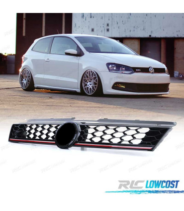 GRELHA FRONTAL VOLKSWAGEN VW POLO 3/5 09-17 LOOK GTI
