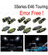 KIT COMPLETO 18 LAMPADAS LED INTERIOR PARA BMW SERIE 3 E46 WAGON TOURING 316I 318I 320I 323I 325I 328I 330I 99-05
