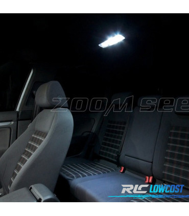 KIT 17 LAMPADAS LED INTERIOR PARA VOLKSWAGEN VW GOLF 5 GTI 06-09