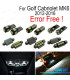 KIT COMPLETO 11 LAMPADAS LED INTERIOR PARA VOLKSWAGEN VW GOLF CABRIO CABRIOLET MK6 12-16