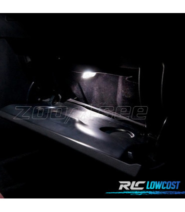 KIT COMPLETO 11 LAMPADAS LED INTERIOR PARA VOLKSWAGEN VW GOLF CABRIO CABRIOLET MK6 12-16