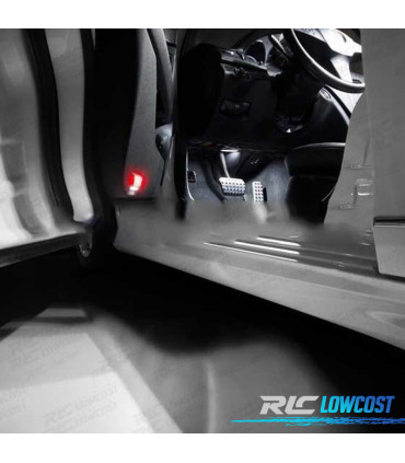 KIT COMPLETO 19 LAMPADAS LED INTERIOR PARA MERCEDES CLASE C W204 SEDAN C230 C250 C280 C300 C350 C63 AMG 08-14