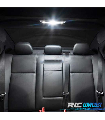 KIT COMPLETO 19 LAMPADAS LED INTERIOR PARA MERCEDES CLASE C W204 SEDAN C230 C250 C280 C300 C350 C63 AMG 08-14