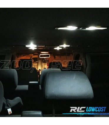 KIT COMPLETO 17 LAMPADAS LED INTERIOR PARA MERCEDES GLK CLASE X204 GLK300 GLK280 GLK250 GLK350 09-15