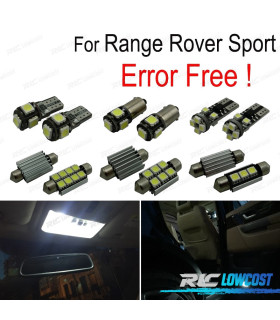 KIT COMPLETO 10 LAMPADAS LED INTERIOR PARA LAND ROVER 14-
