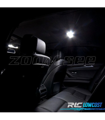KIT COMPLETO DE 20 LAMPADAS LED INTERIOR PARA BMW SERIE 5 F10 520I 528I 530I 535I 550I M5 11-16